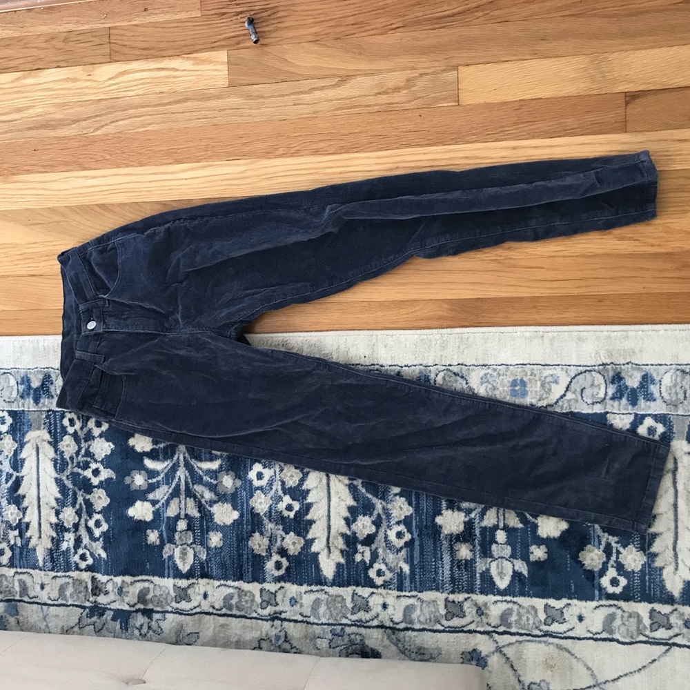 Brandy Melville navy Corduroy Pants